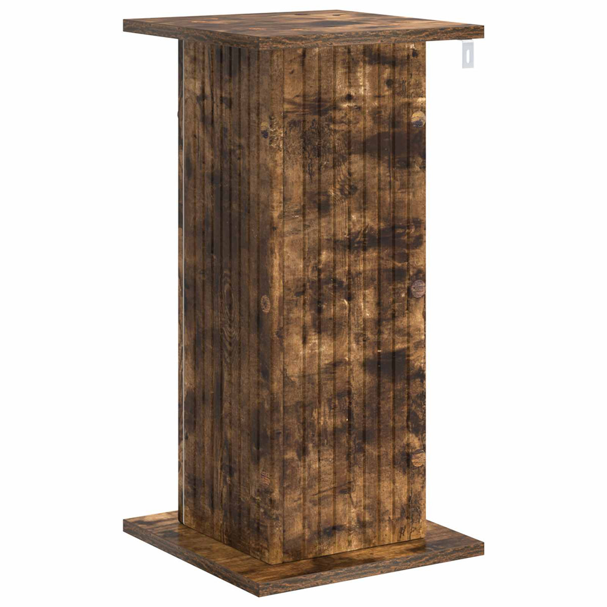vidaXL Plant Stand Smoked Oak 30.5 x 30 x 60.5 cm Engineered Wood