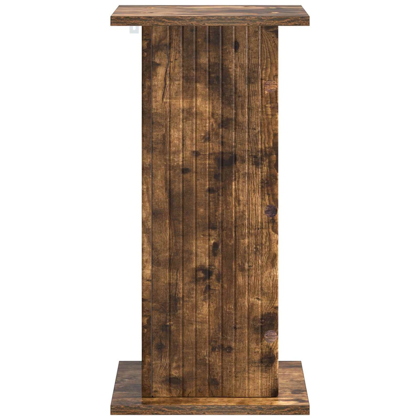 vidaXL Plant Stand Smoked Oak 30.5 x 30 x 60.5 cm Engineered Wood