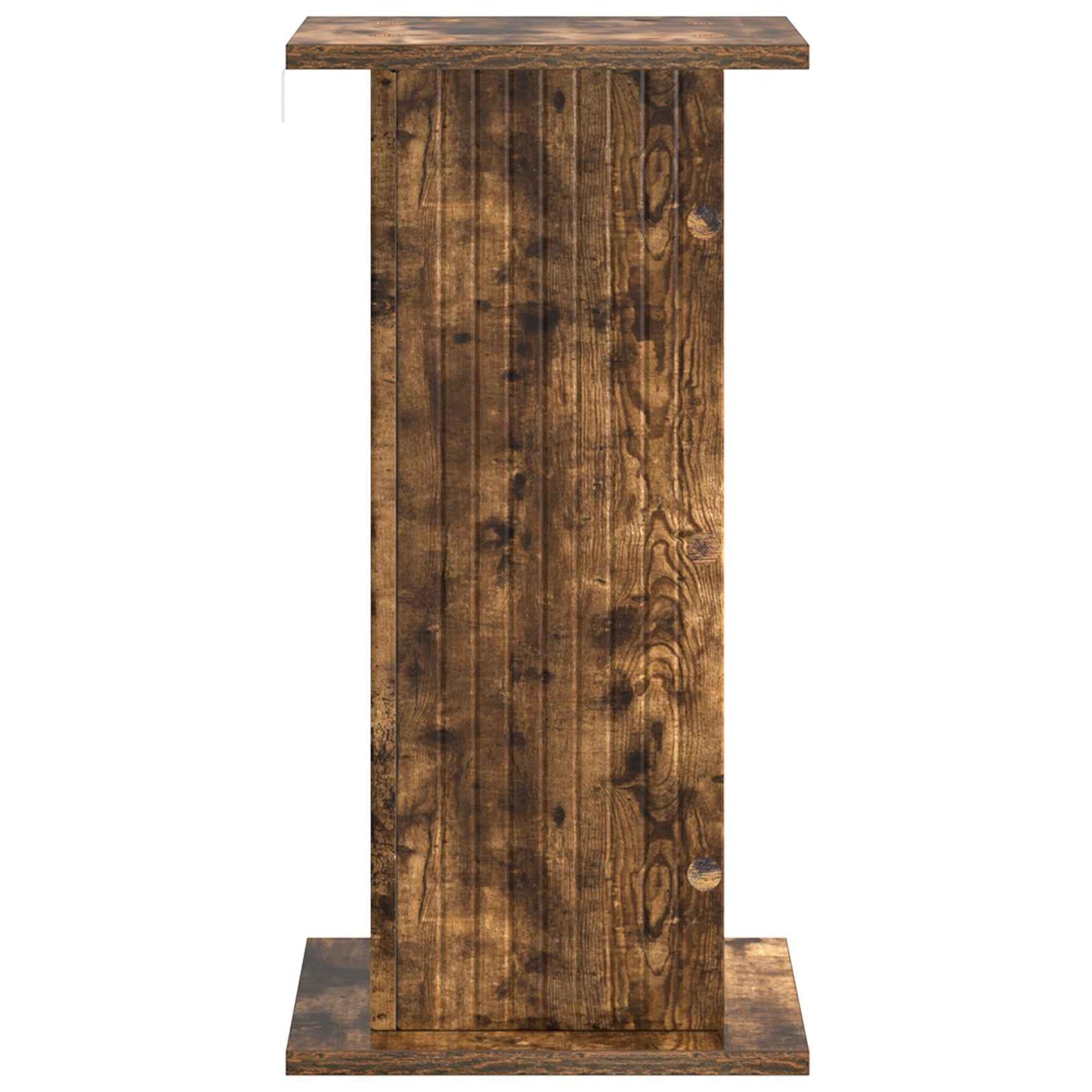 vidaXL Plant Stand Smoked Oak 30.5 x 30 x 60.5 cm Engineered Wood