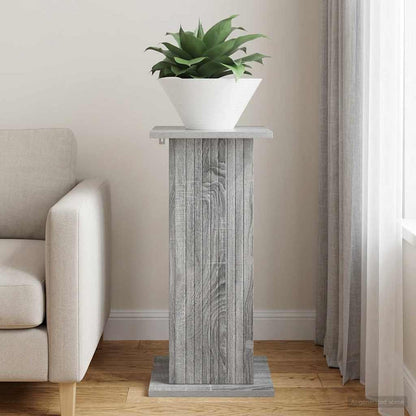 vidaXL Plant Stand Grey Sonoma 30.5 x 30 x 60.5 cm Engineered Wood