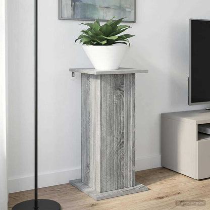 vidaXL Plant Stand 2 pcs Grey Sonoma 30.5 x 30 x 60.5 cm