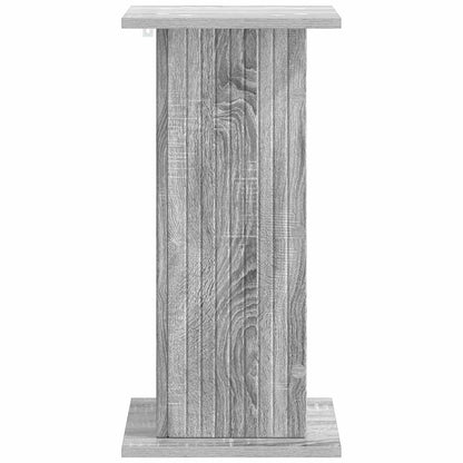 vidaXL Plant Stand 2 pcs Grey Sonoma 30.5 x 30 x 60.5 cm