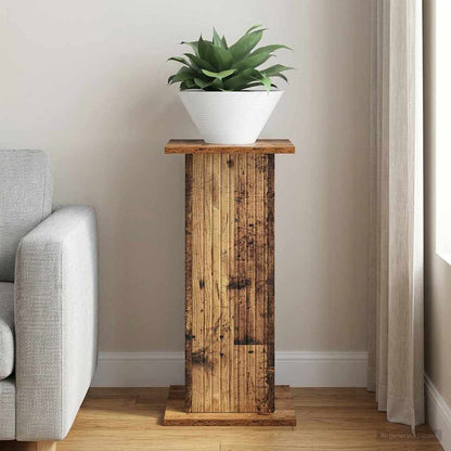 vidaXL Plant Stand Old Wood 30.5 x 30 x 60.5 cm Engineered Wood