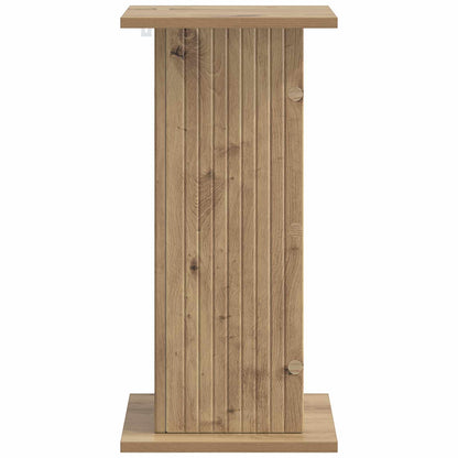 vidaXL Plant Stand Artisan Oak 30.5 x 30 x 60.5 cm Engineered Wood