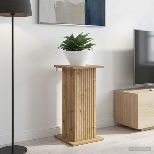 vidaXL Plant Stand 2 pcs Artisan Oak 30.5 x 30 x 60.5 cm