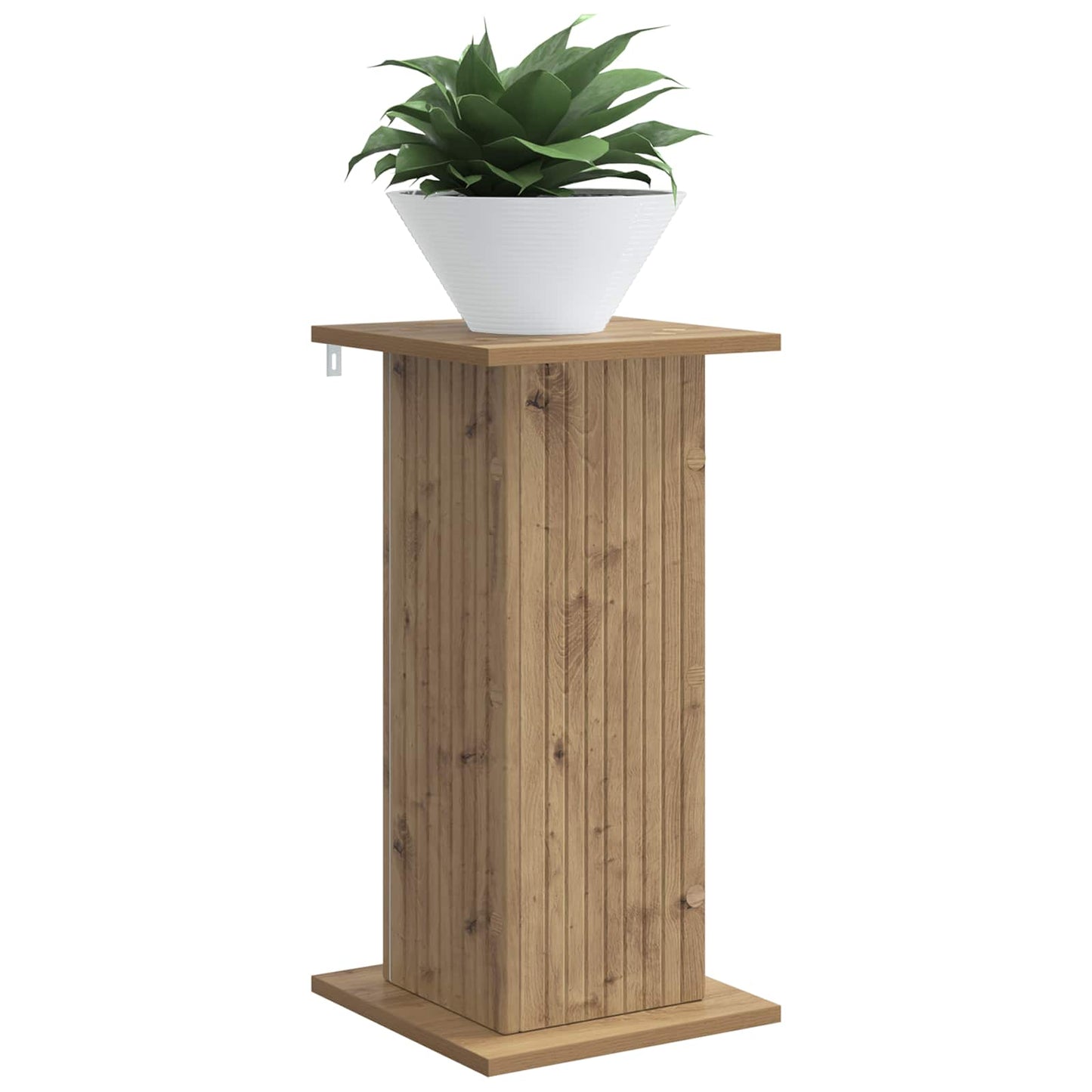 vidaXL Plant Stand 2 pcs Artisan Oak 30.5 x 30 x 60.5 cm