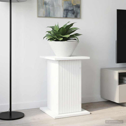 vidaXL Plant Stand White 30.5 x 30 x 43 cm Engineered Wood