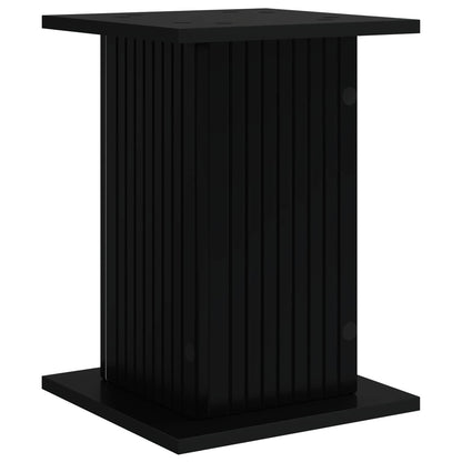 vidaXL Plant Stand Black 30.5 x 30 x 43 cm Engineered Wood