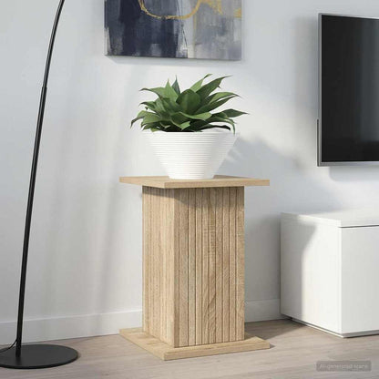 vidaXL Plant Stand Sonoma Oak 30.5 x 30 x 43 cm Engineered Wood