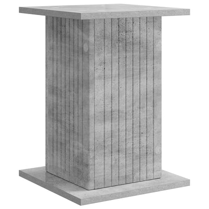 vidaXL Plant Stand 2 pcs Concrete Grey 30.5 x 30 x 43 cm