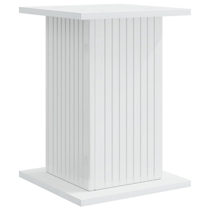 vidaXL Plant Stand High Gloss White 30.5 x 30 x 43 cm Engineered Wood