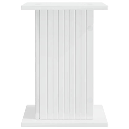 vidaXL Plant Stand High Gloss White 30.5 x 30 x 43 cm Engineered Wood