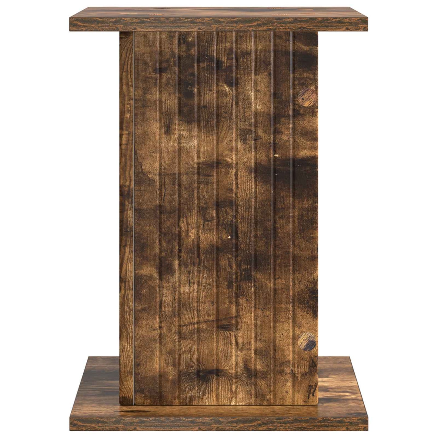 vidaXL Plant Stand Smoked Oak 30.5 x 30 x 43 cm Engineered Wood