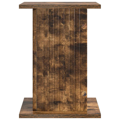 vidaXL Plant Stand Smoked Oak 30.5 x 30 x 43 cm Engineered Wood