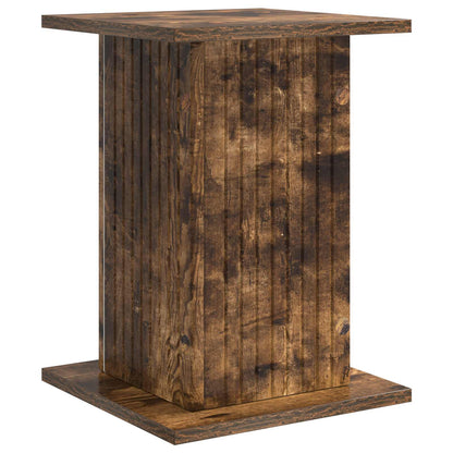 vidaXL Plant Stand 2 pcs Smoked Oak 30.5 x 30 x 43 cm Engineered Wood