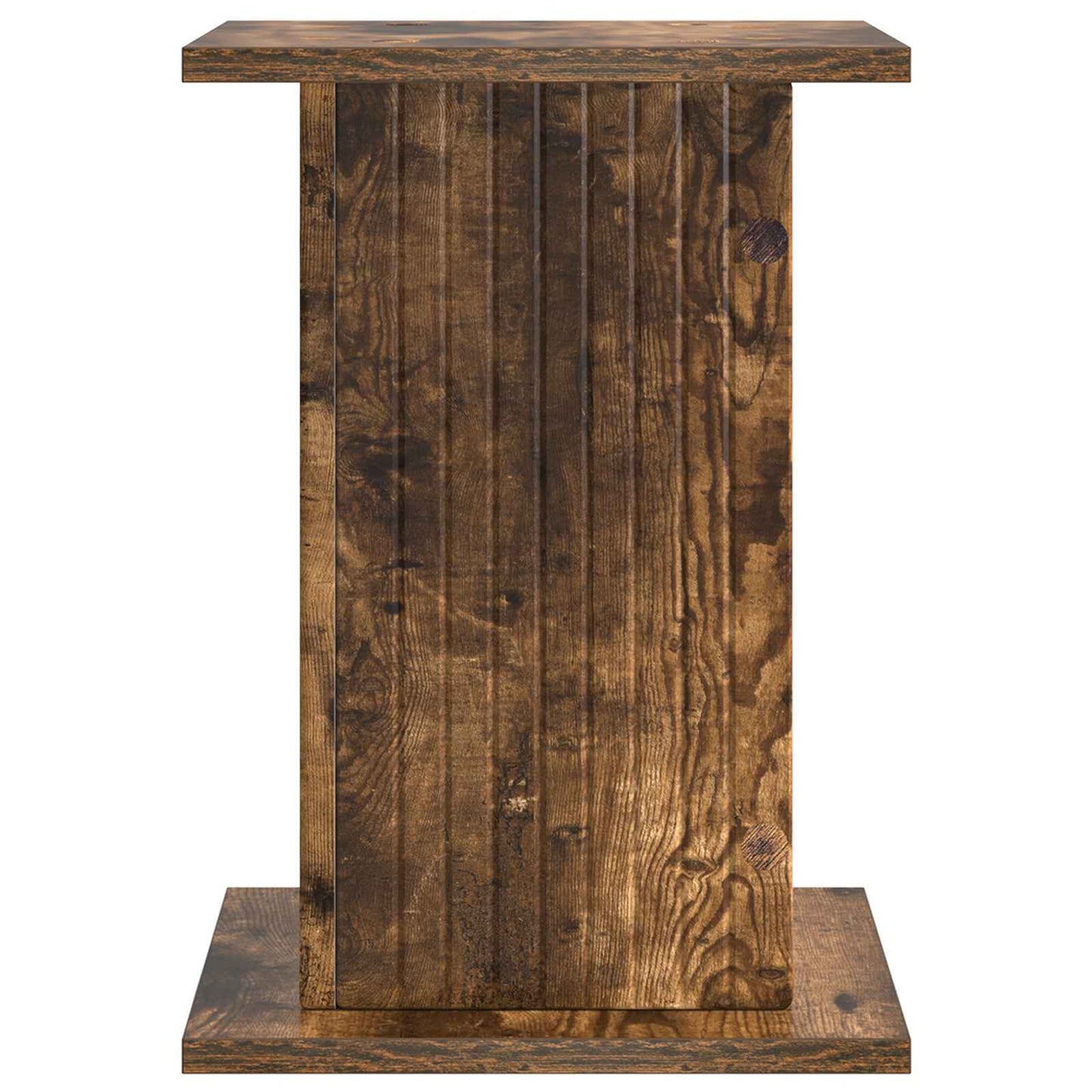 vidaXL Plant Stand 2 pcs Smoked Oak 30.5 x 30 x 43 cm Engineered Wood