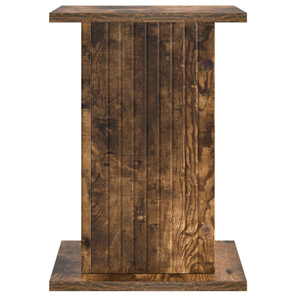 vidaXL Plant Stand 2 pcs Smoked Oak 30.5 x 30 x 43 cm Engineered Wood