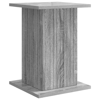 vidaXL Plant Stand 2 pcs Grey Sonoma 30.5 x 30 x 43 cm Engineered Wood