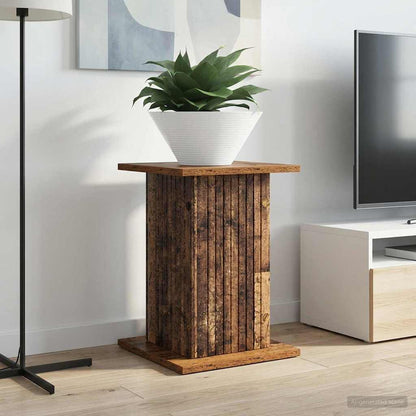 vidaXL Plant Stand Old Wood 30.5 x 30 x 43 cm Engineered Wood