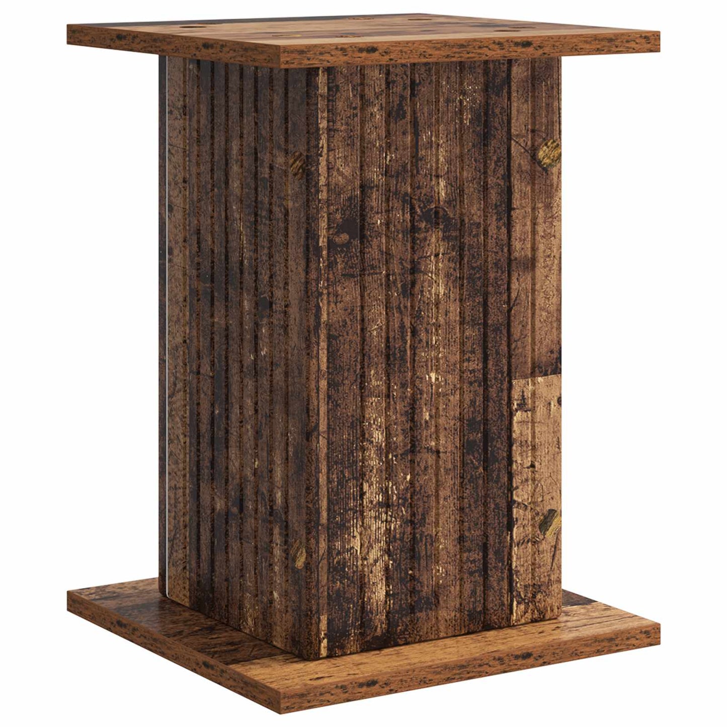 vidaXL Plant Stand Old Wood 30.5 x 30 x 43 cm Engineered Wood
