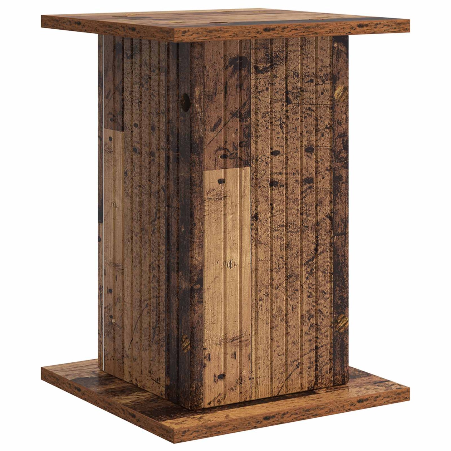 vidaXL Plant Stand Old Wood 30.5 x 30 x 43 cm Engineered Wood