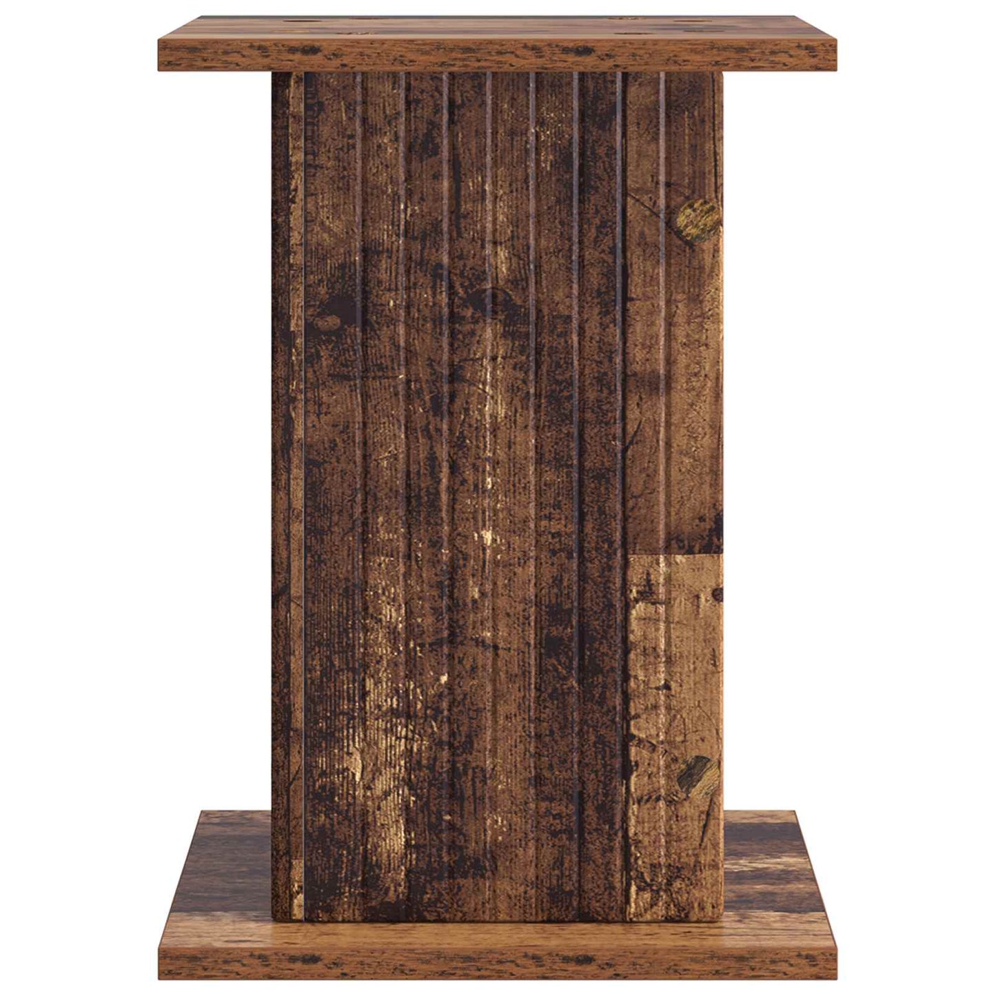 vidaXL Plant Stand 2 pcs Old Wood 30.5 x 30 x 43 cm Engineered Wood