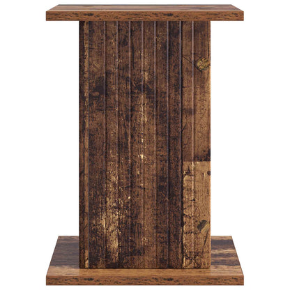vidaXL Plant Stand 2 pcs Old Wood 30.5 x 30 x 43 cm Engineered Wood