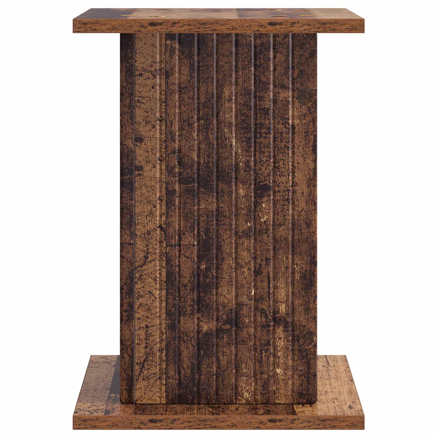 vidaXL Plant Stand 2 pcs Old Wood 30.5 x 30 x 43 cm Engineered Wood