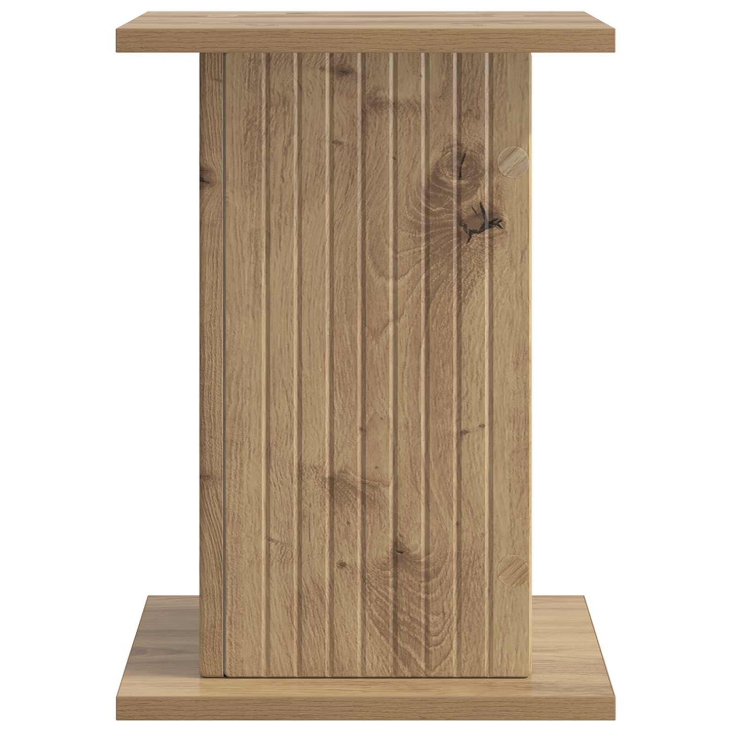 vidaXL Plant Stand 2 pcs Artisan Oak 30.5 x 30 x 43 cm Engineered Wood