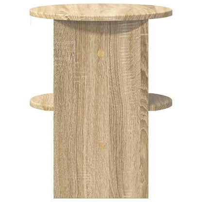 vidaXL Side Cabinet Sonoma Oak Ø40 x 50 cm Engineered Wood