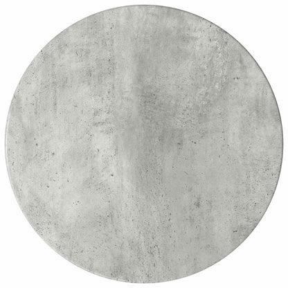 vidaXL Side Cabinet 2 pcs Concrete Grey Ø40 x 50 cm Engineered Wood