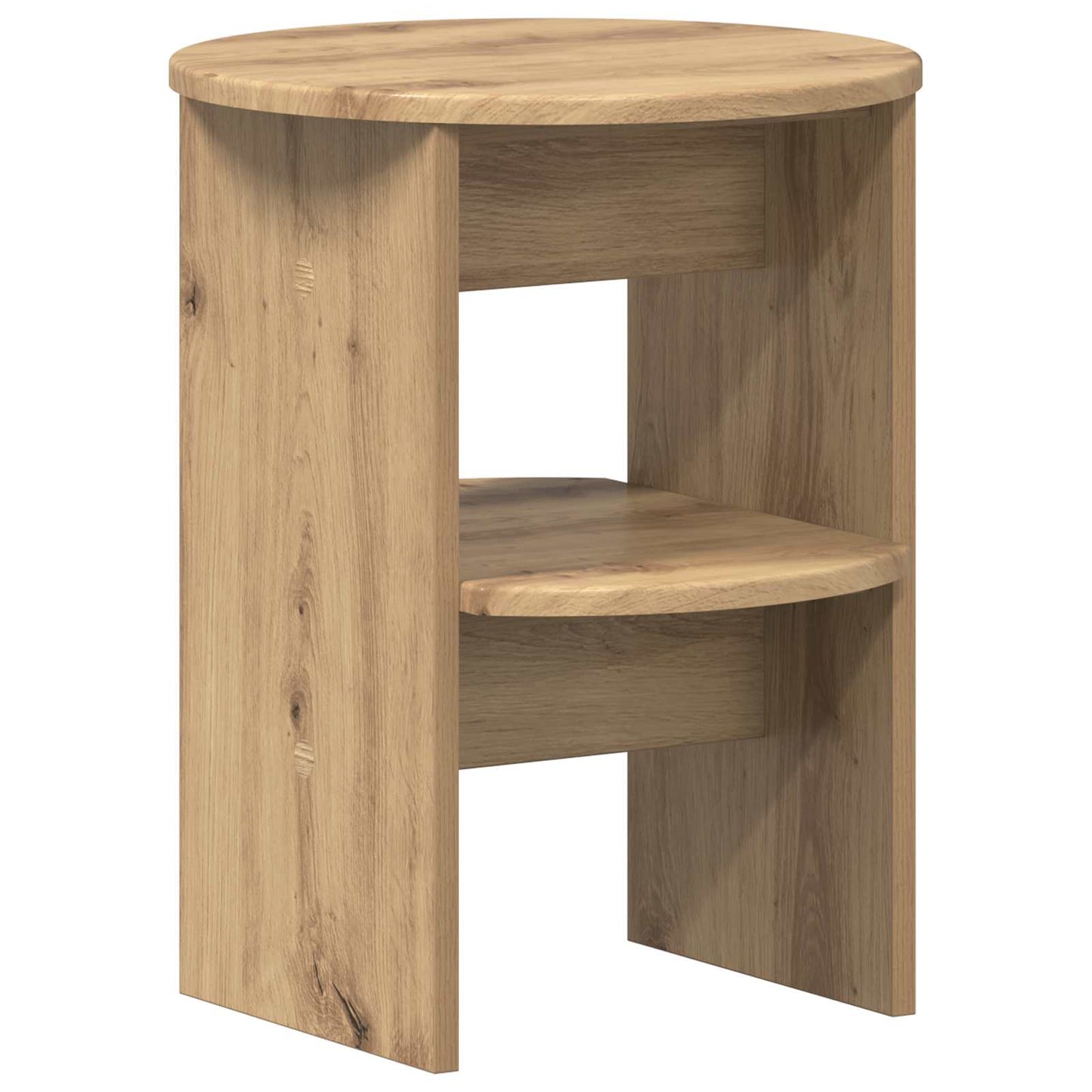 vidaXL Side Cabinet Artisan Oak Ø40 x 50 cm Engineered Wood