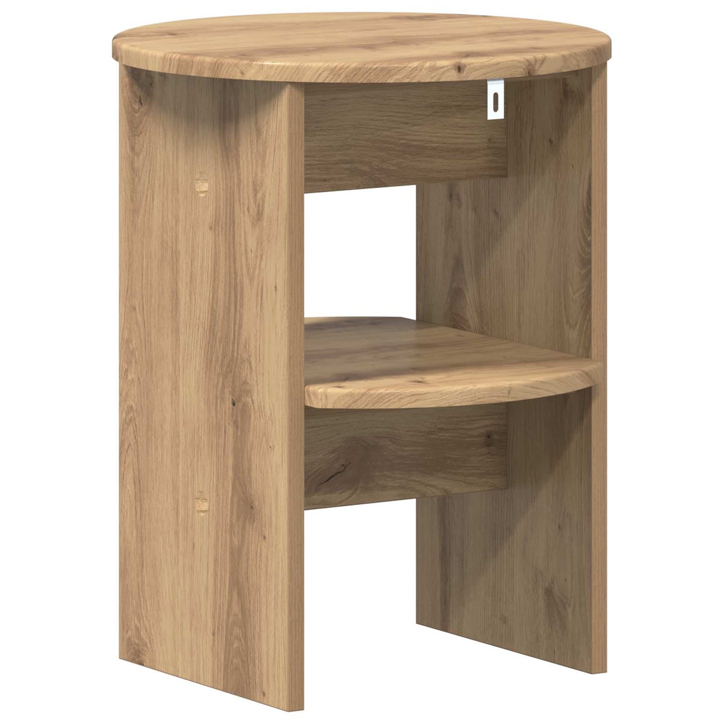 vidaXL Side Cabinet Artisan Oak Ø40 x 50 cm Engineered Wood