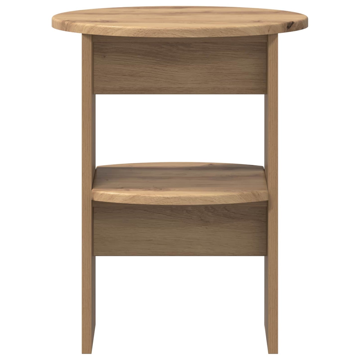 vidaXL Side Cabinet Artisan Oak Ø40 x 50 cm Engineered Wood