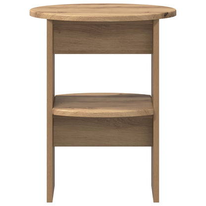 vidaXL Side Cabinet Artisan Oak Ø40 x 50 cm Engineered Wood