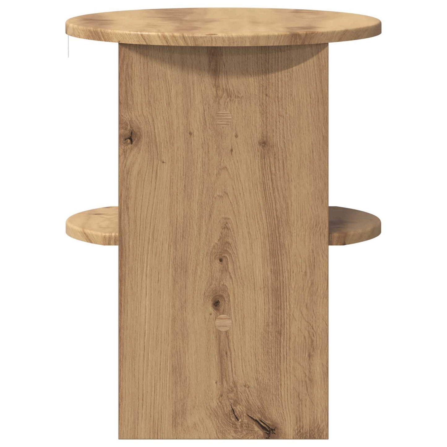 vidaXL Side Cabinet Artisan Oak Ø40 x 50 cm Engineered Wood