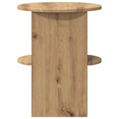 vidaXL Side Cabinet Artisan Oak Ø40 x 50 cm Engineered Wood