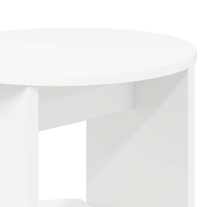 vidaXL Side Cabinet White Engineered Wood