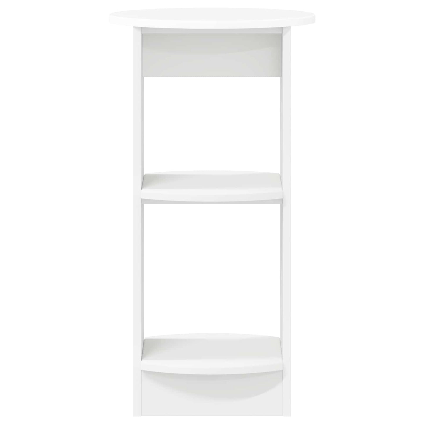 vidaXL Side Cabinet White Engineered Wood