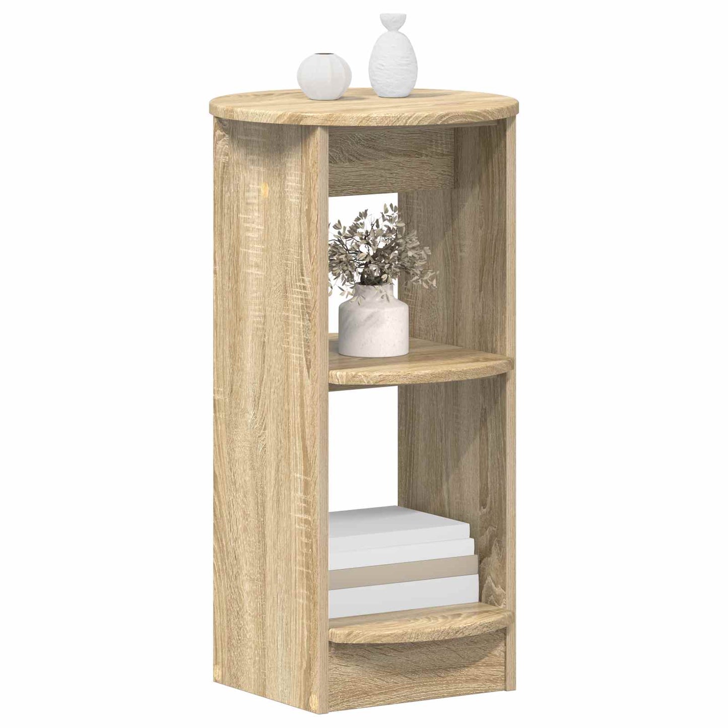 vidaXL Side Cabinet Sonoma Oak Engineered Wood