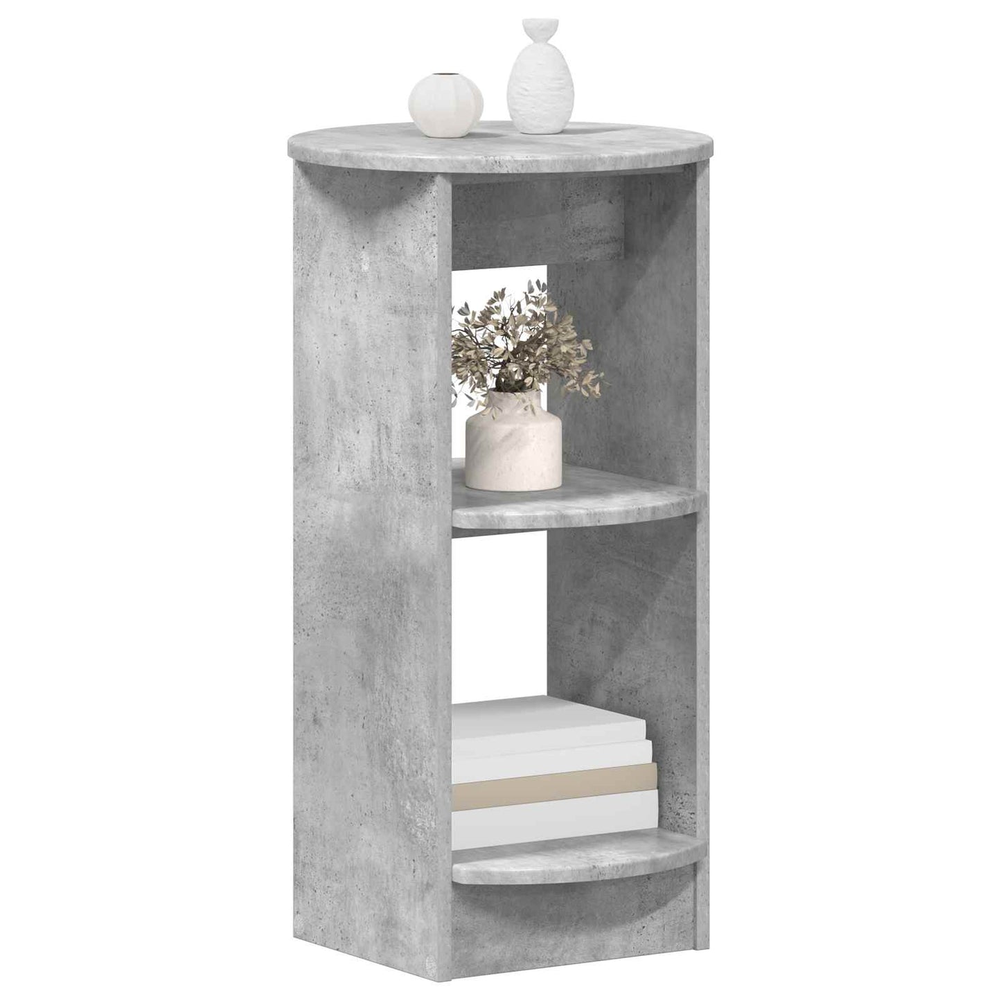 vidaXL Side Cabinet Concrete Grey Engineered Wood