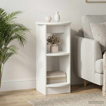 vidaXL Side Cabinet High Gloss White Engineered Wood