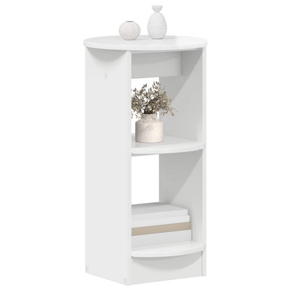 vidaXL Side Cabinet High Gloss White Engineered Wood