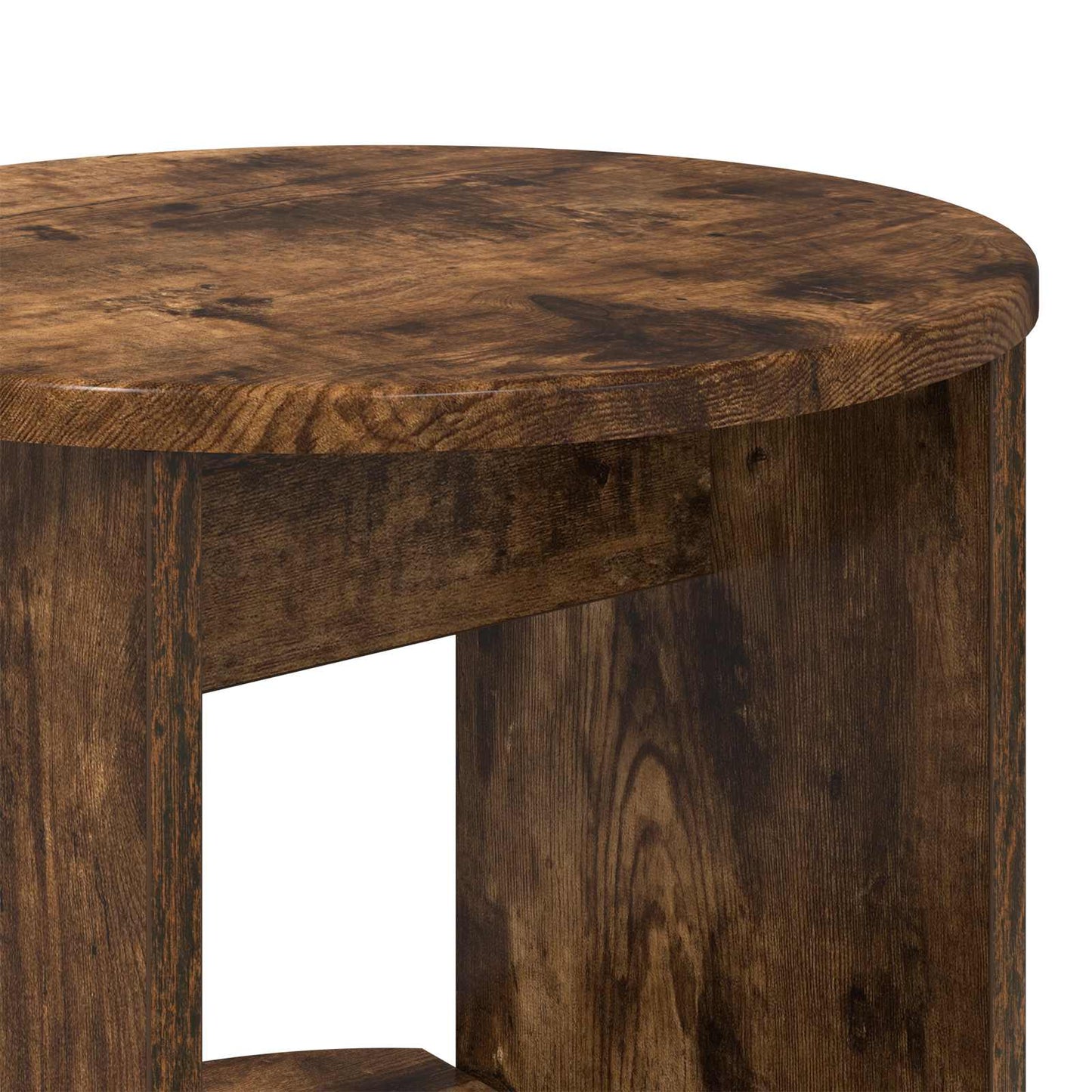 vidaXL Side Cabinet Smoked Oak 40 x 40 x 75 cm Engineered Wood