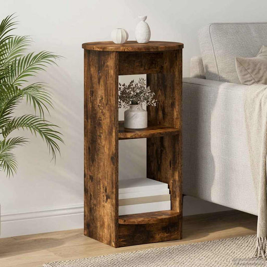 vidaXL Side Cabinet Smoked Oak 40 x 40 x 75 cm Engineered Wood