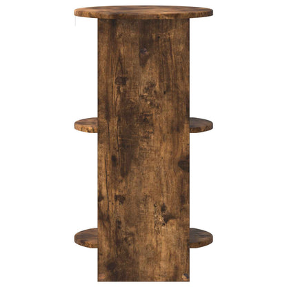 vidaXL Side Cabinet Smoked Oak 40 x 40 x 75 cm Engineered Wood