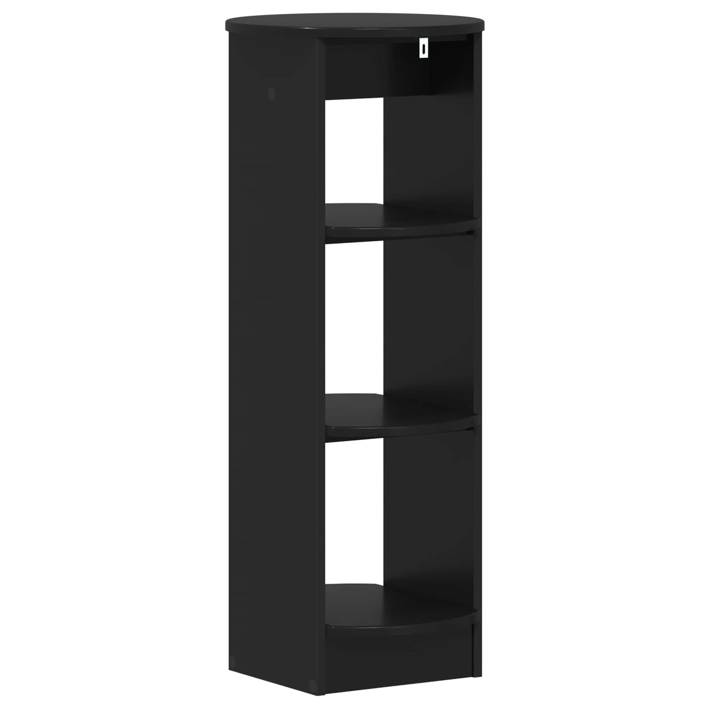 vidaXL Side Cabinet Black 40 x 40 x 100 cm Engineered Wood