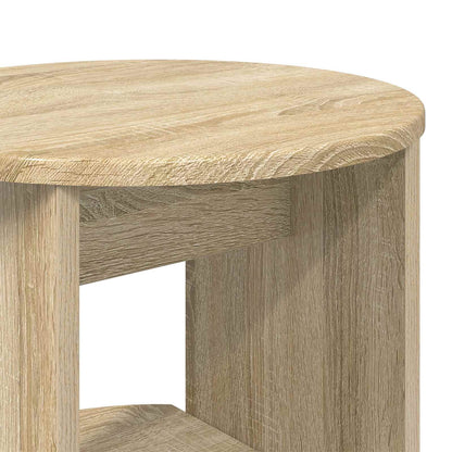 vidaXL Side Cabinet Sonoma Oak 40 x 40 x 100 cm Engineered Wood
