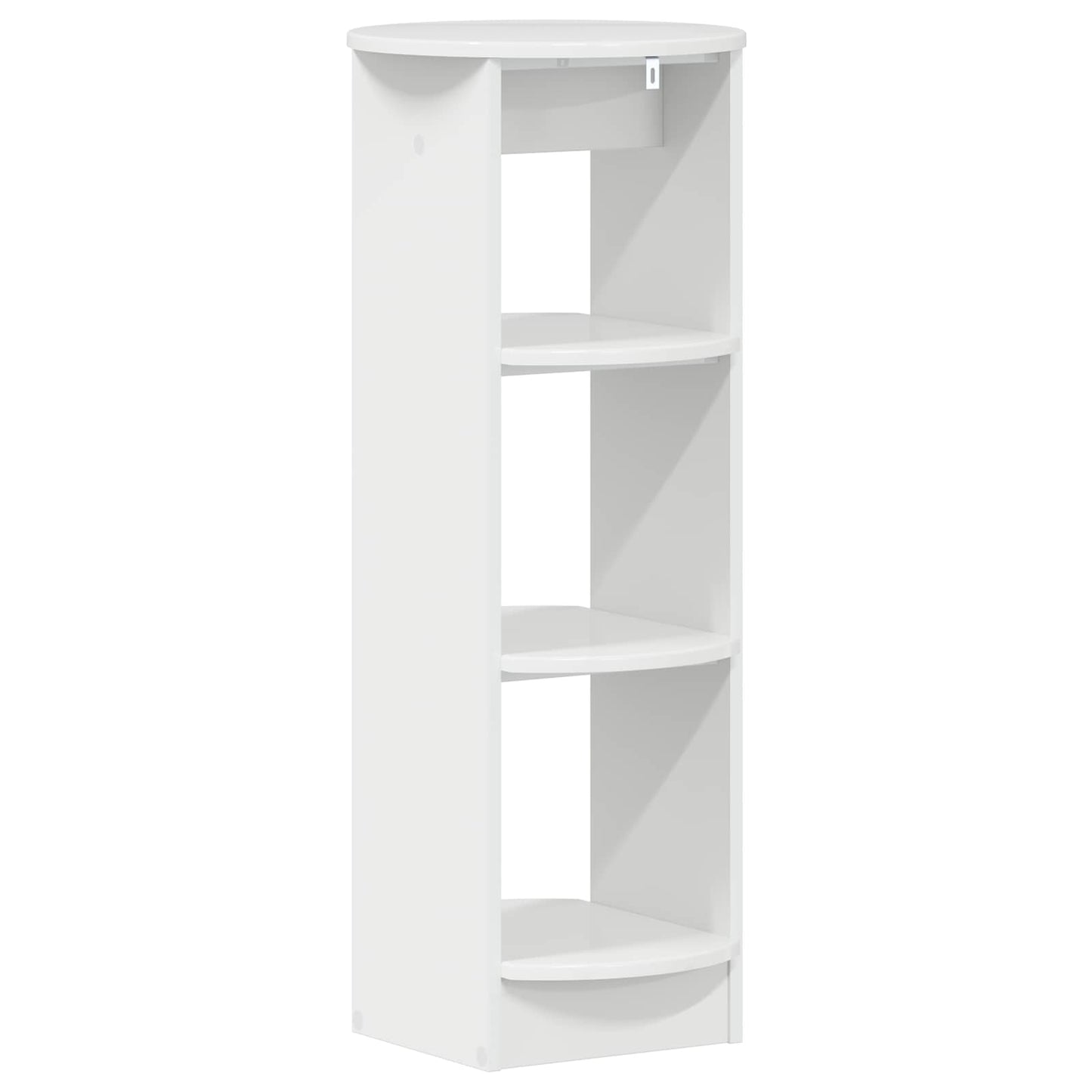 vidaXL Side Cabinet High Gloss White 40 x 40 x 100 cm Engineered Wood