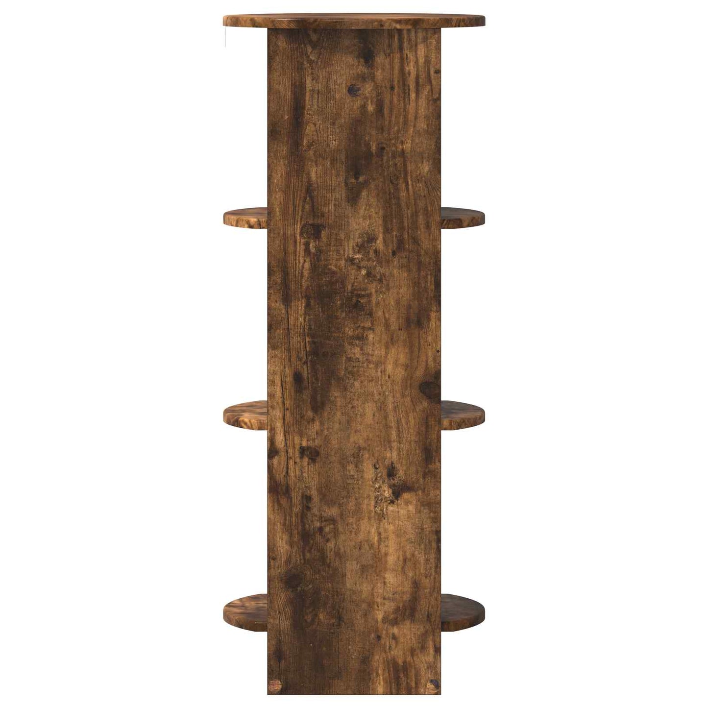 vidaXL Side Cabinet Smoked Oak 40 x 40 x 100 cm Engineered Wood
